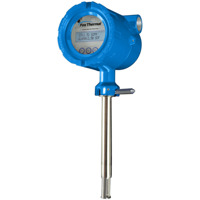 Fox Thermal Thermal Gas Mass Flow Meter, Model FT1